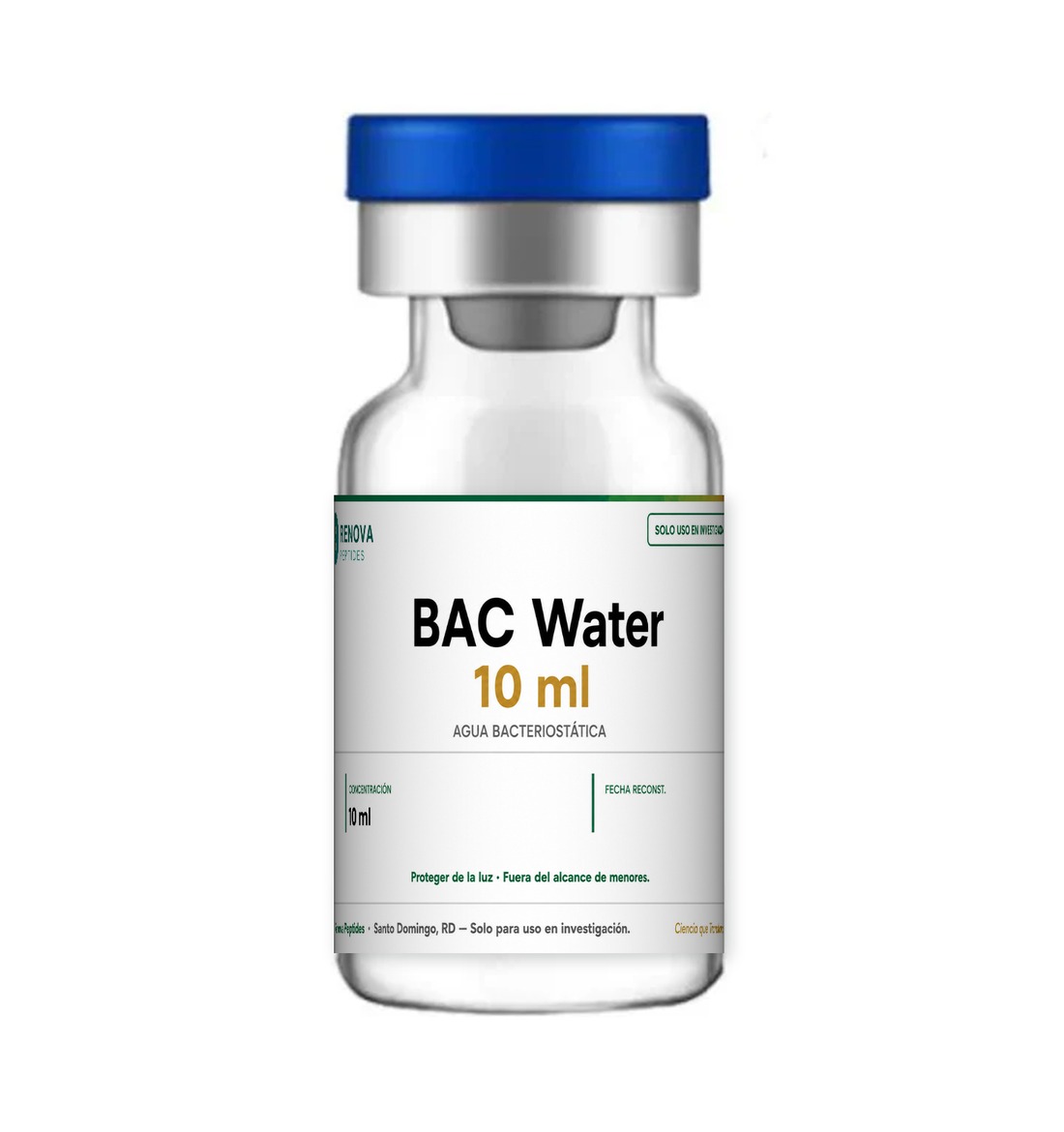 Agua Bacteriostática 10mL vial